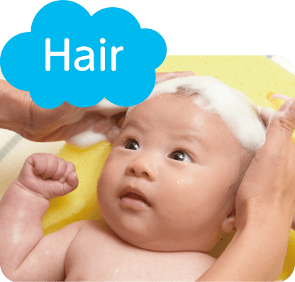 嬰兒洗澡_洗髮